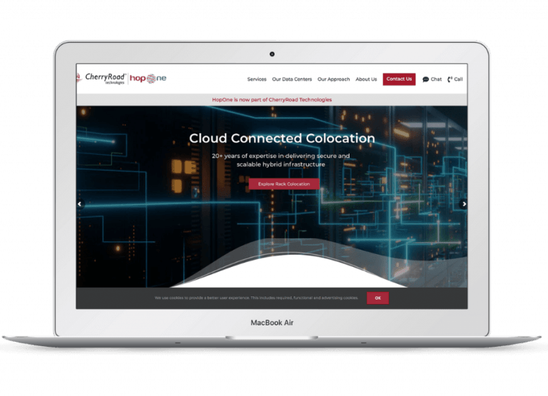 Cherry Road Technologies hopOne technologies case study portfolio