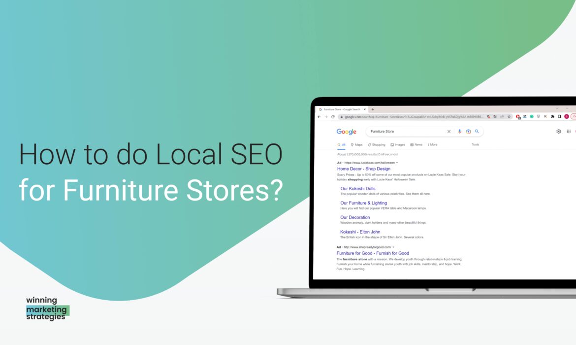 Local SEO For Furniture Stores