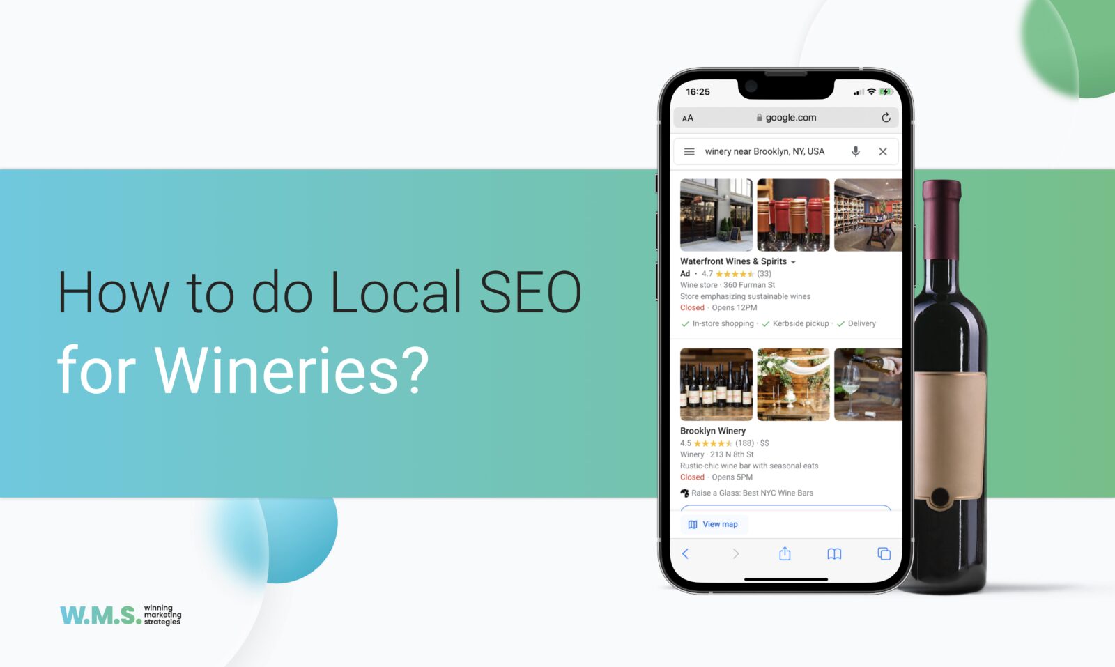 Local SEO For Wineries